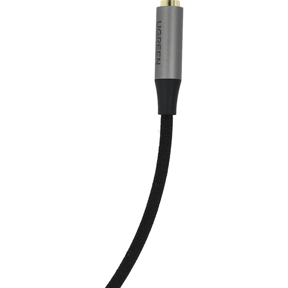 Ugreen 3,5 mm Mini-Klinken-Kopfhörer-Splitterkabel 25 cm, Graphit