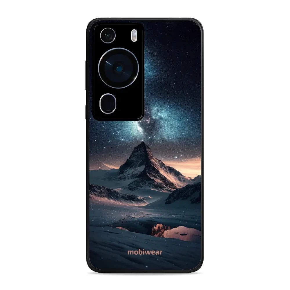 Handyhülle für Huawei P60 Pro, Mobiwear Glossy Case, Nachtberg