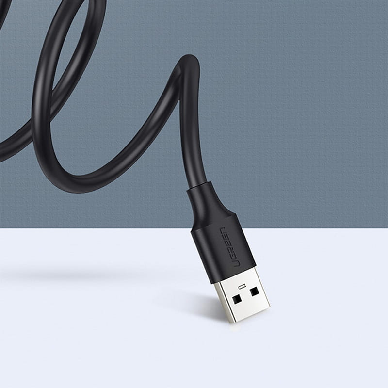 Adapterkabel USB (Buchse) - USB (Stecker), Ugreen 2.0 480Mb/s, 1,5 m, Schwarz
