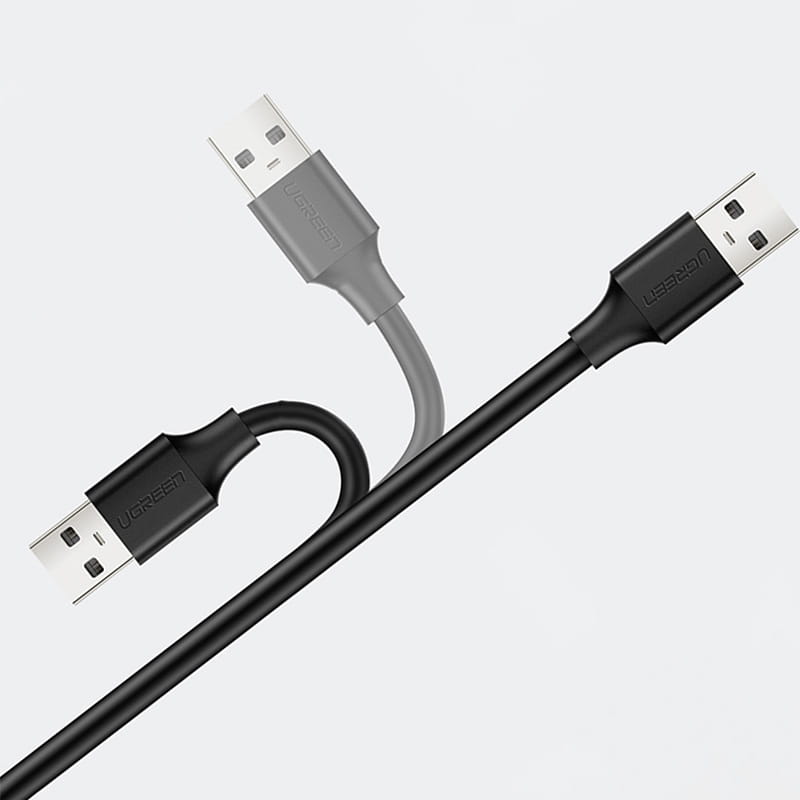 Adapterkabel USB (Buchse) - USB (Stecker), Ugreen 2.0 480Mb/s, 1,5 m, Schwarz