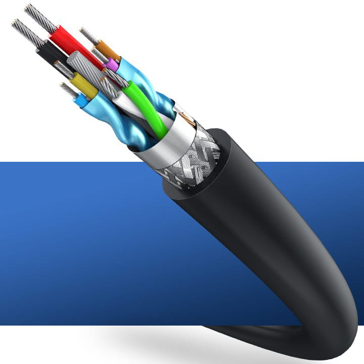 Adapterkabel USB (Buchse) - USB (Stecker), Ugreen 3.0, 5 Gbps, 1 m, Schwarz