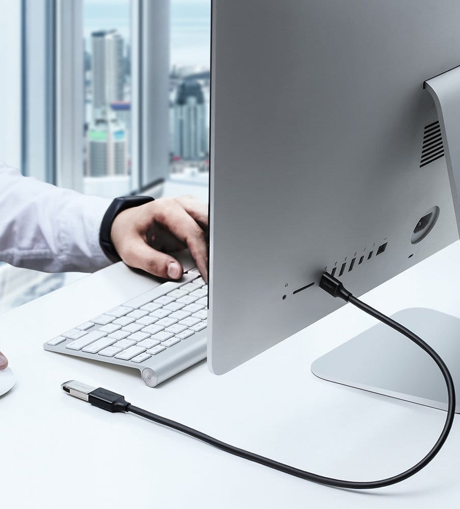 Adapterkabel USB (Buchse) - USB (Stecker), Ugreen 3.0, 5 Gbps, 3 m, Schwarz