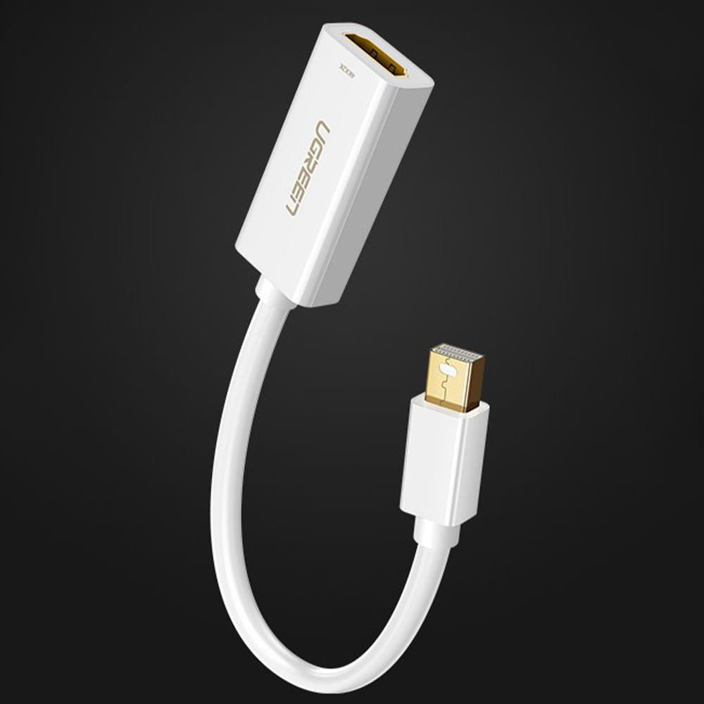 Ugreen Mini DisplayPort (Thunderbolt 2.0) - HDMI (Buchse) Adapter, 0,25 m, Weiß