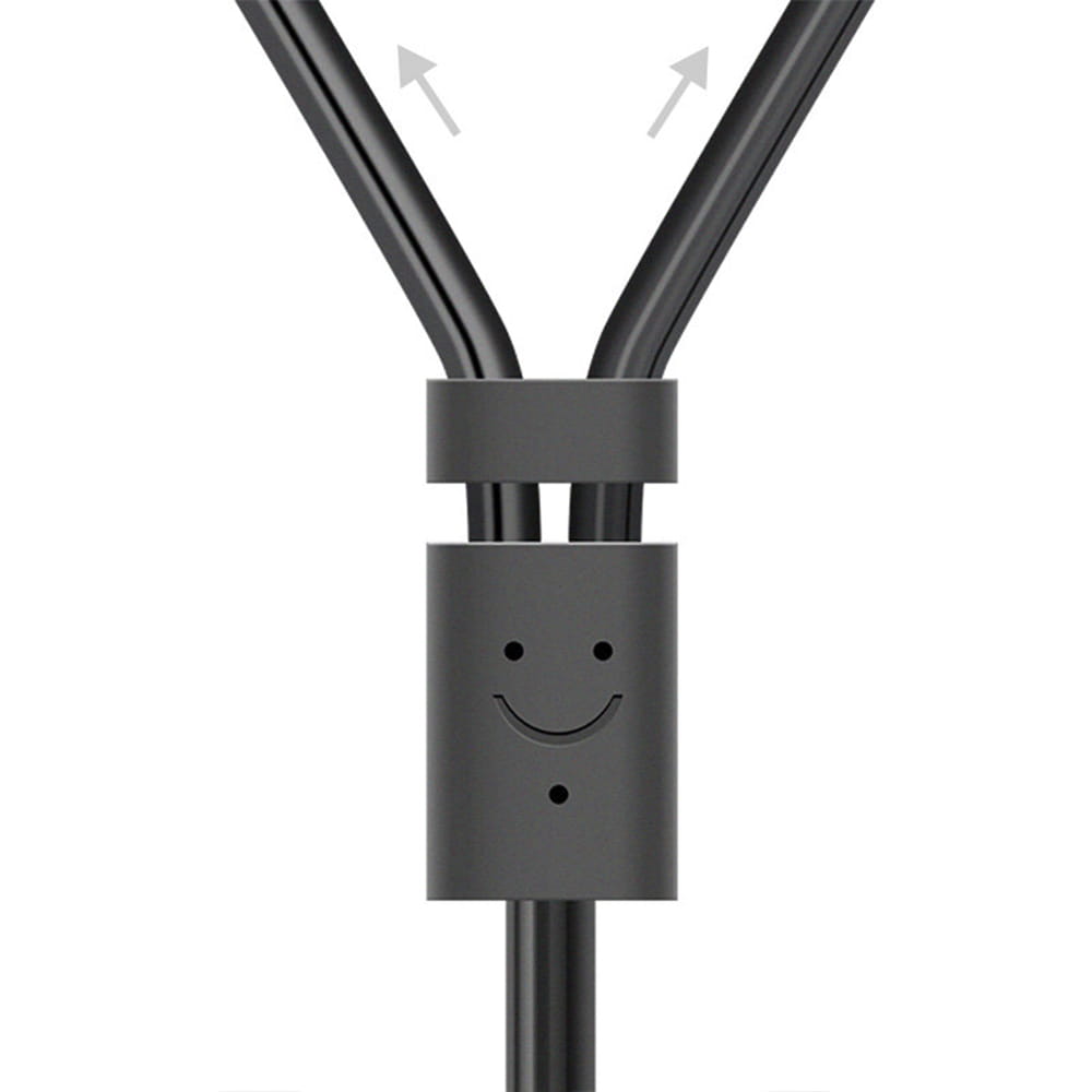 Audiokabel Ugreen 3,5 mm mini jack (männlich), 2x RCA, 1,5 m, Schwarz