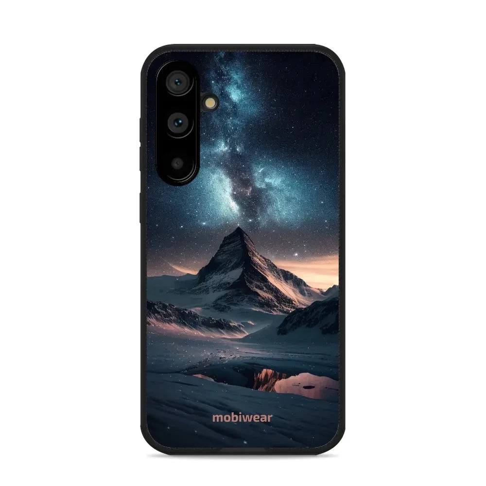 Handyhülle für Galaxy S23 FE, Mobiwear Glossy Case, Nachtberg