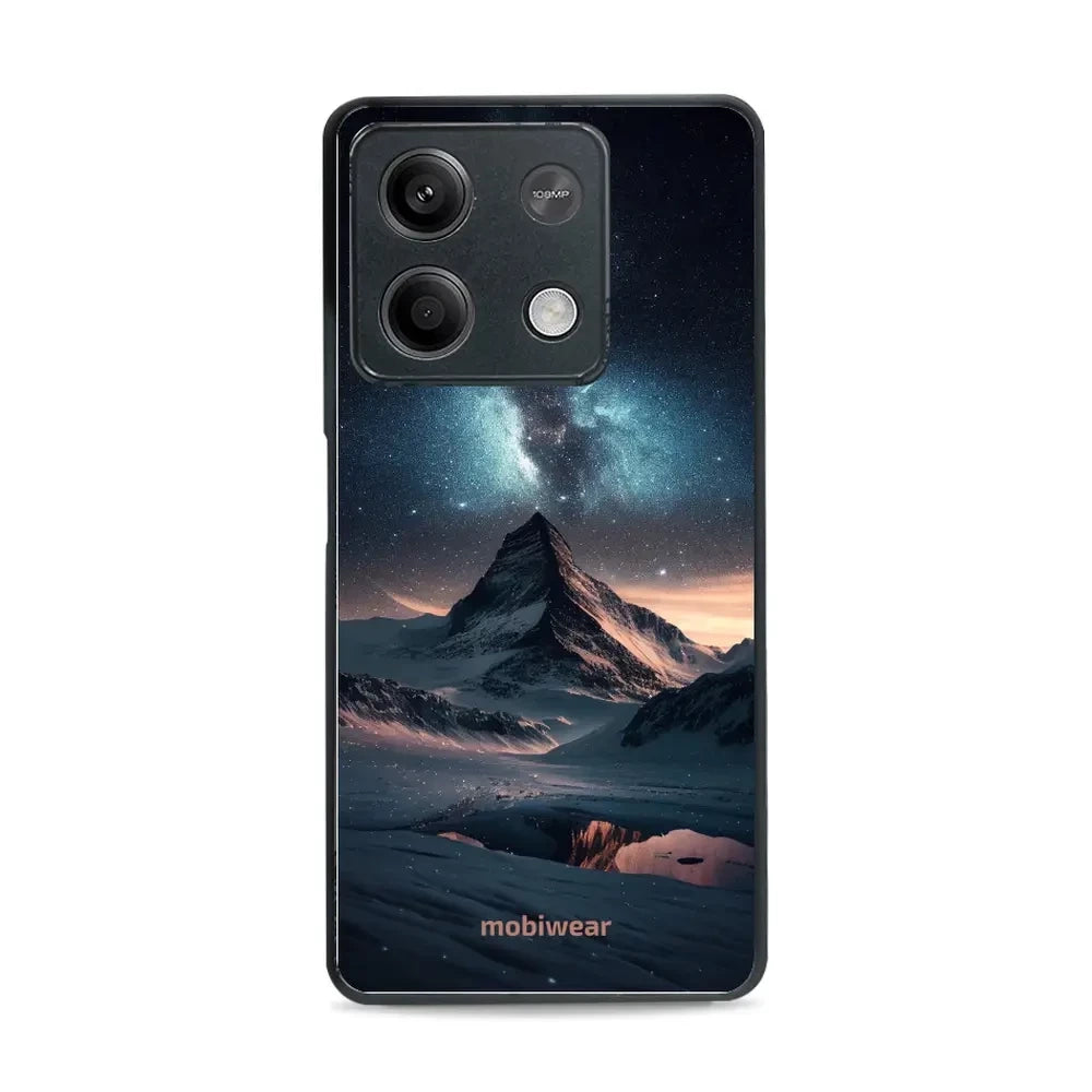 Handyhülle für Xiaomi Redmi Note 13 5G, Mobiwear Glossy Case, Nachtberg