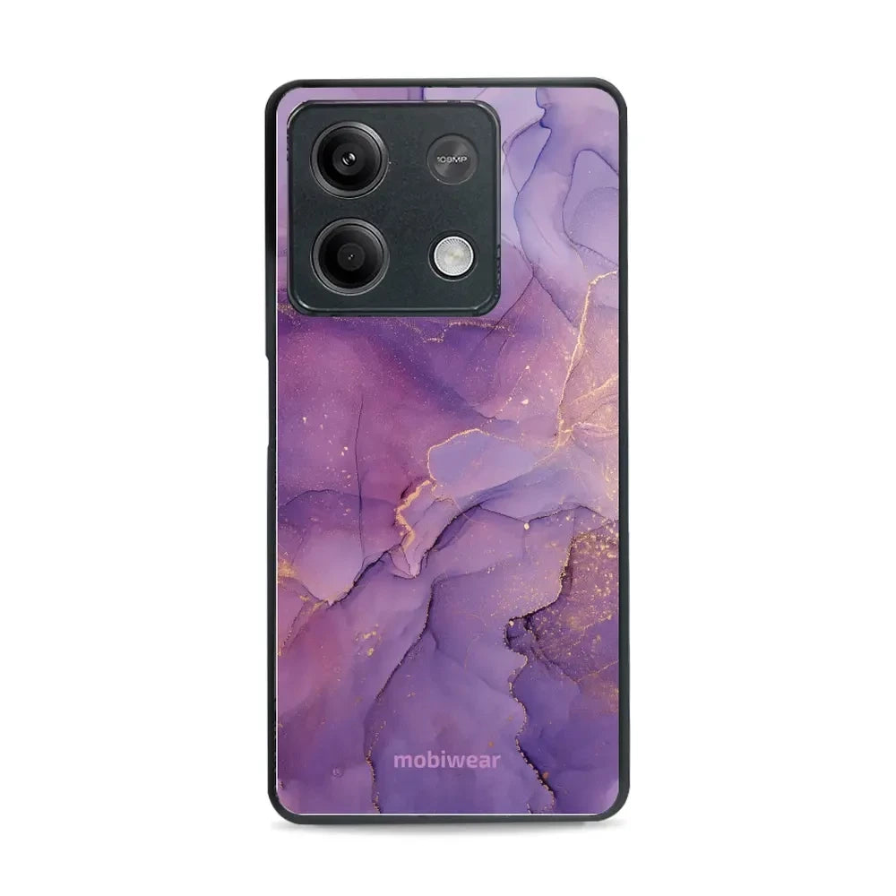 Handyhülle für Xiaomi Redmi Note 13 5G, Mobiwear Glossy Case, Violett