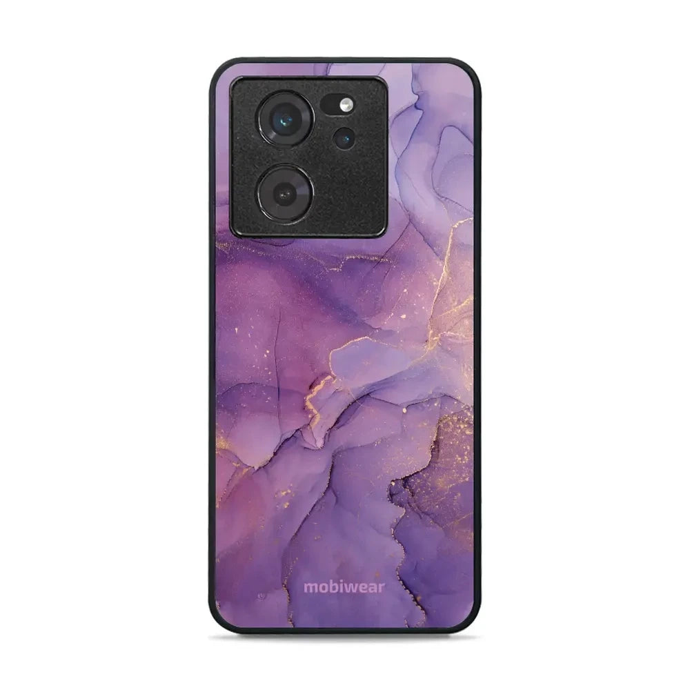 Handyhülle für Xiaomi 13T Pro, Mobiwear Glossy Case, Violett