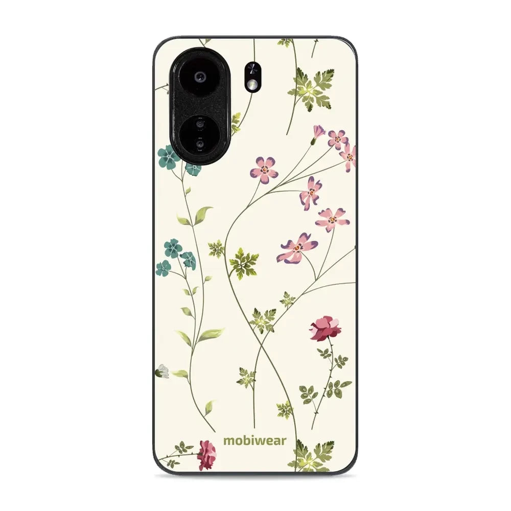Handyhülle für Xiaomi Redmi 13C 5G, Mobiwear Glossy Case, Idyllische Blüte