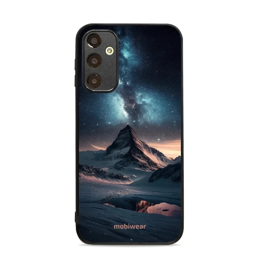 Handyhülle für Galaxy A25 5G, Mobiwear Glossy Case, Nachtberg