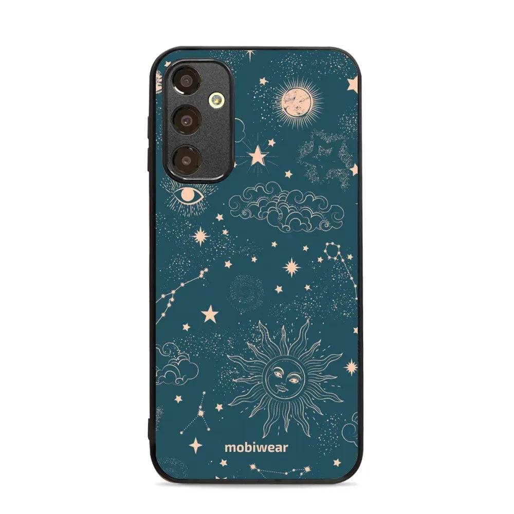 Handyhülle für Galaxy A25 5G, Mobiwear Glossy Case, Astraler Staub