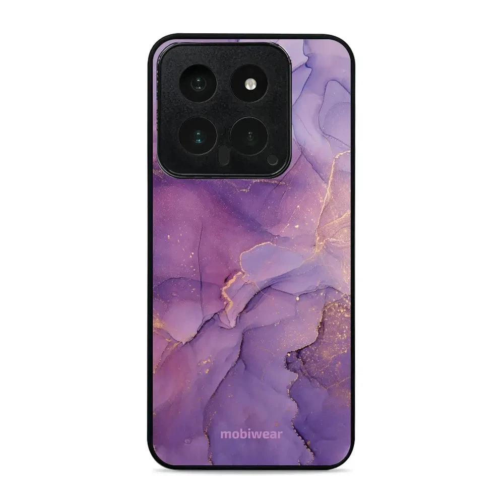Handyhülle für Xiaomi 14, Mobiwear Glossy Case, Violett
