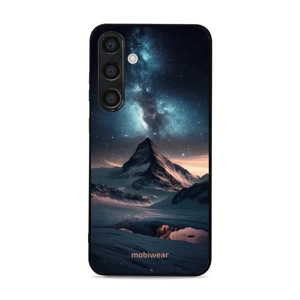 Handyhülle für Galaxy S24 Plus, Mobiwear Glossy Case, Nachtberg