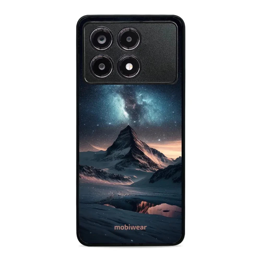 Handyhülle für Xiaomi Poco X6 Pro, Mobiwear Glossy Case, Nachtberg