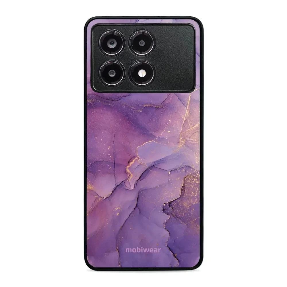 Handyhülle für Xiaomi Poco X6 Pro, Mobiwear Glossy Case, Violett