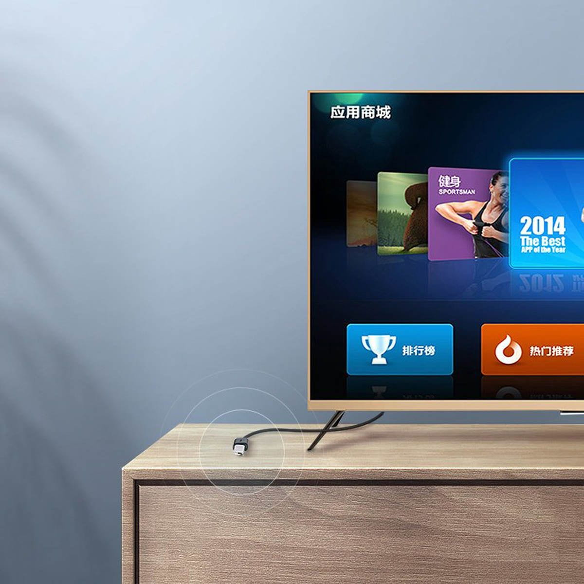 Adapterkabel USB (Buchse) - USB (Stecker), Ugreen US129 3.0, 5 Gbps, 0,5 m, Schwarz