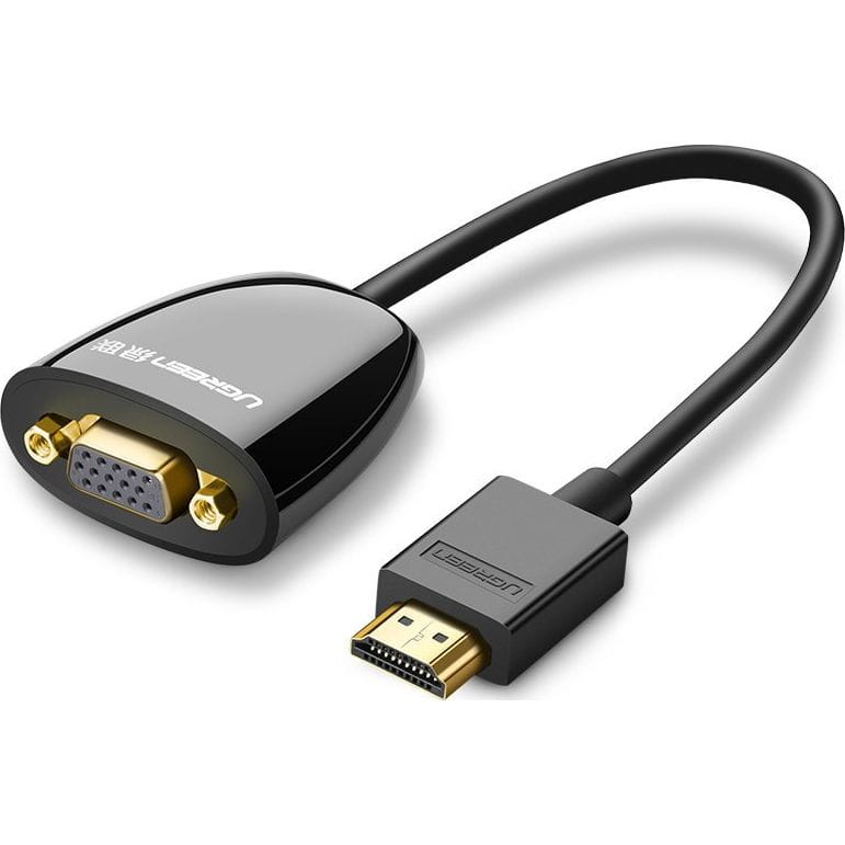 Ugreen HDMI zu VGA Adapter Ugreen, schwarz