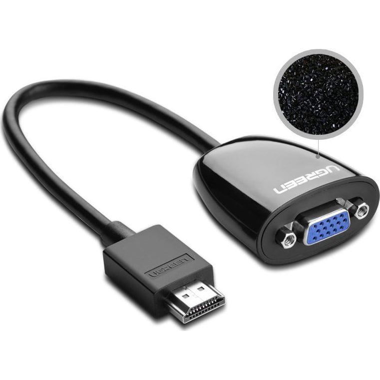 Ugreen HDMI zu VGA Adapter Ugreen, schwarz