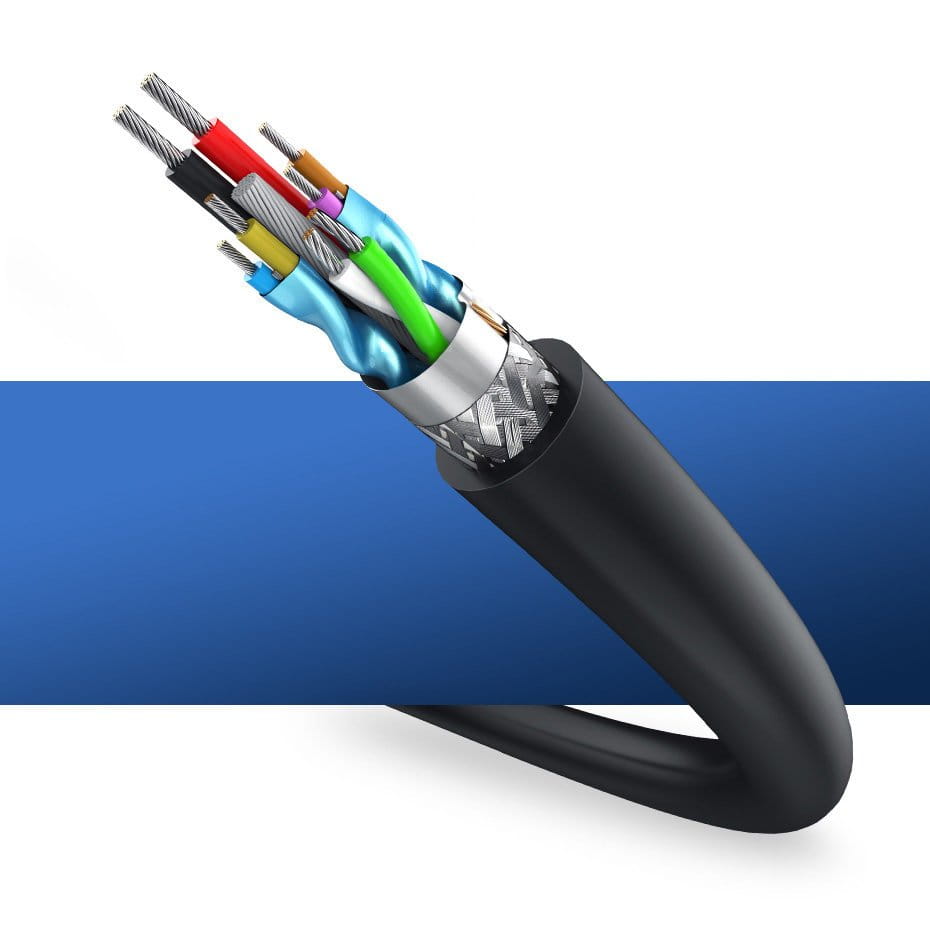Adapterkabel USB (Buchse) - USB (Stecker), Ugreen US129 3.0, 5 Gbps, 2 m, Schwarz