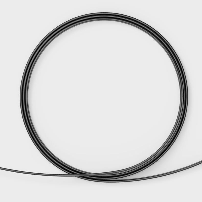 LAN Ethernet Flachkabel Ugreen RJ45 Cat 6 UTP, 1000Mbps, 2m, Schwarz