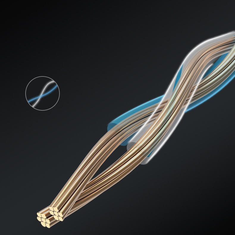 LAN Ethernet Flachkabel Ugreen RJ45 Cat 6 UTP, 1000Mbps, 2m, Schwarz