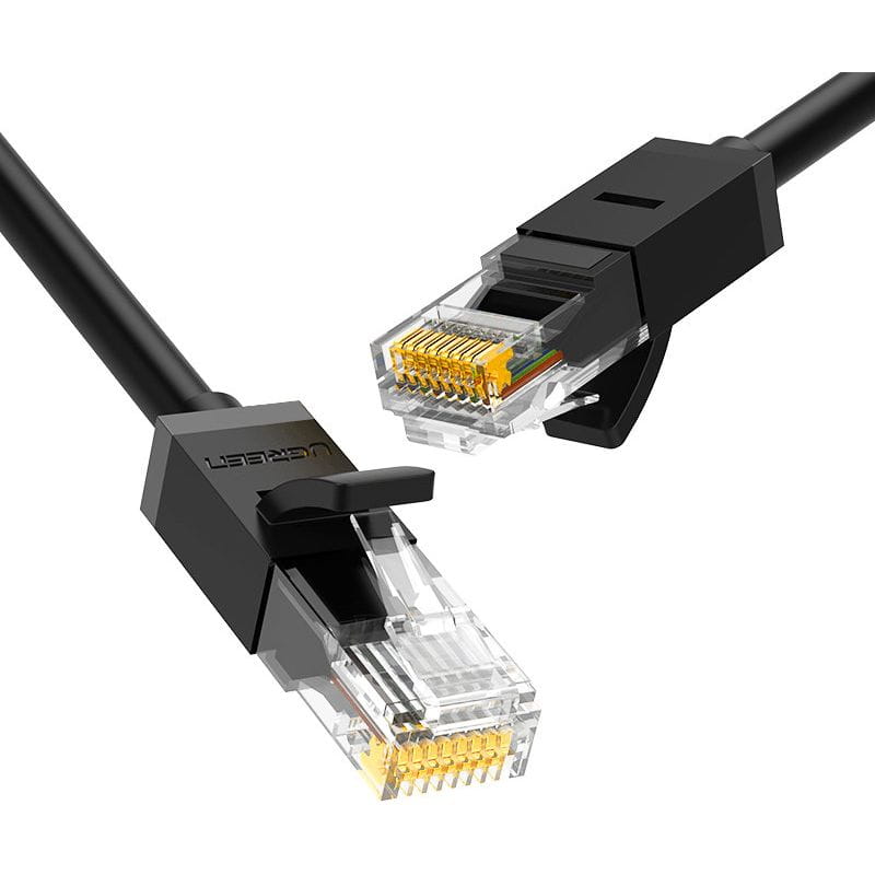 Ethernet Netzwerkkabel Patchcord Ugreen RJ45 Cat 6 UTP, 1000Mbps, 15m, Schwarz