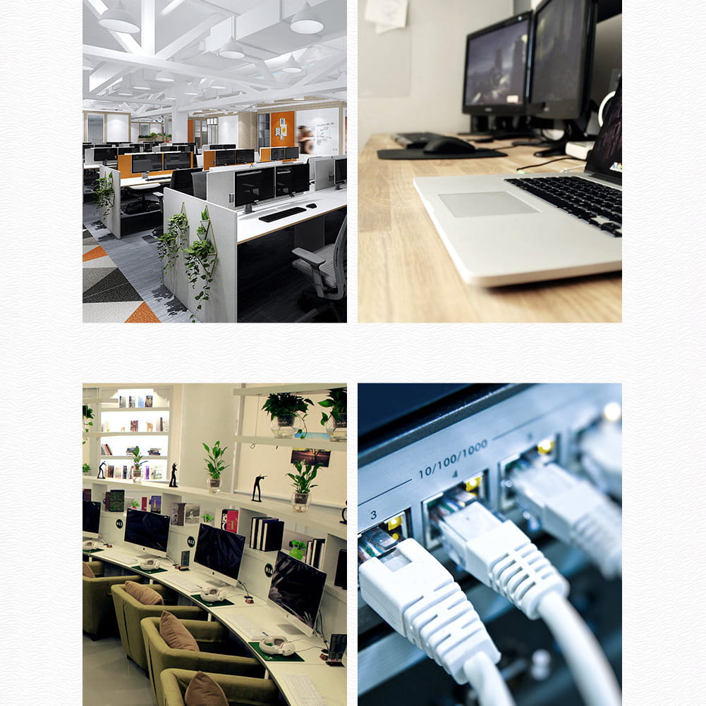 Ethernet Netzwerkkabel Patchcord Ugreen RJ45 Cat 6 UTP, 1000Mbps, 15m, Schwarz