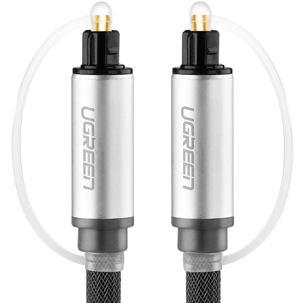 Optisches Kabel zu Toslink SPDIF, Ugreen AV108, 3 m, Grau