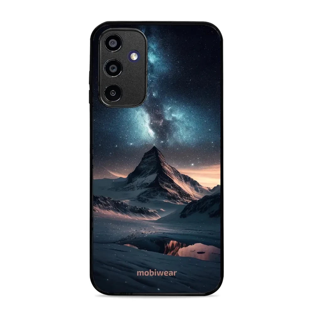 Handyhülle für Galaxy A15 4G, Mobiwear Glossy Case, Nachtberg