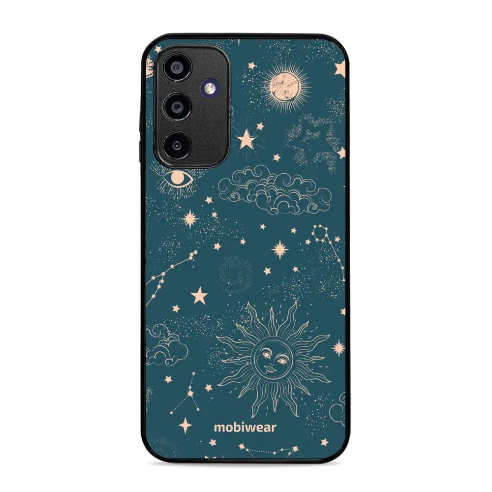 Handyhülle für Galaxy A15 4G, Mobiwear Glossy Case, Astraler Staub