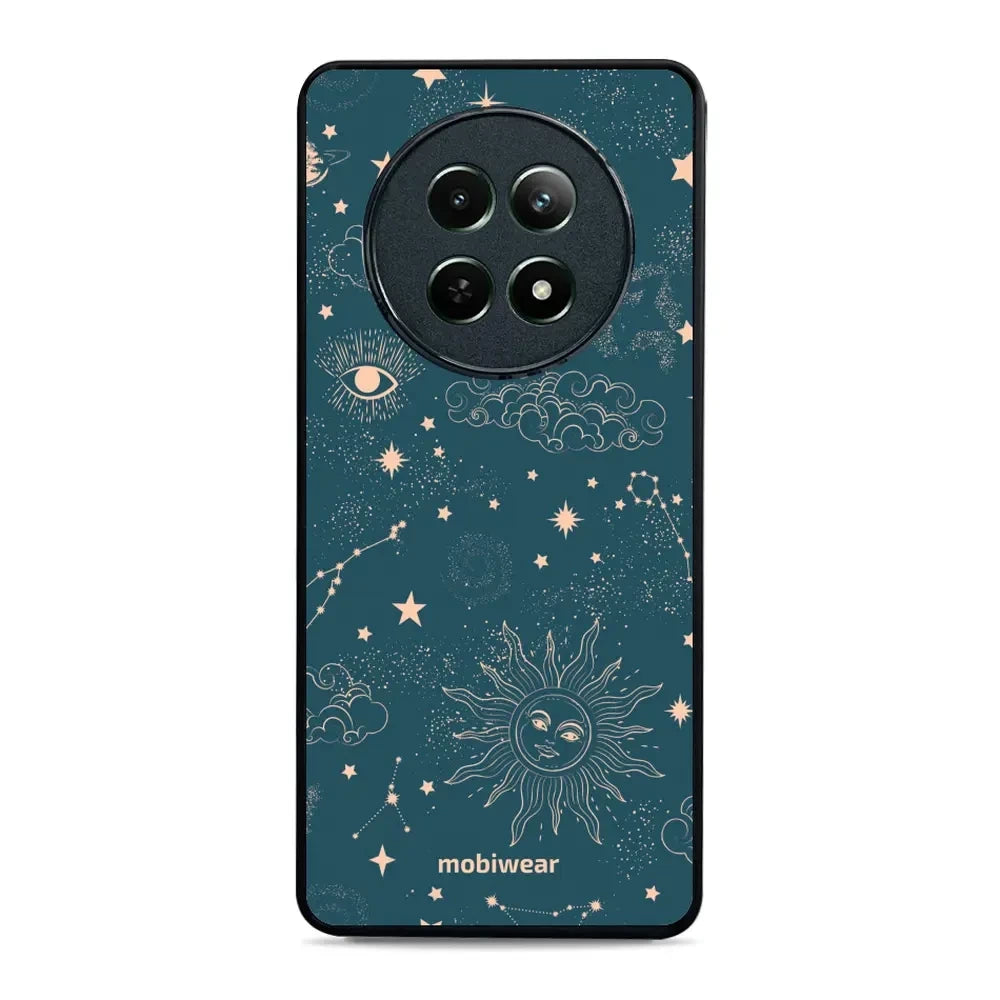 Handyhülle für Realme 12 5G, Mobiwear Glossy Case, Astraler Staub