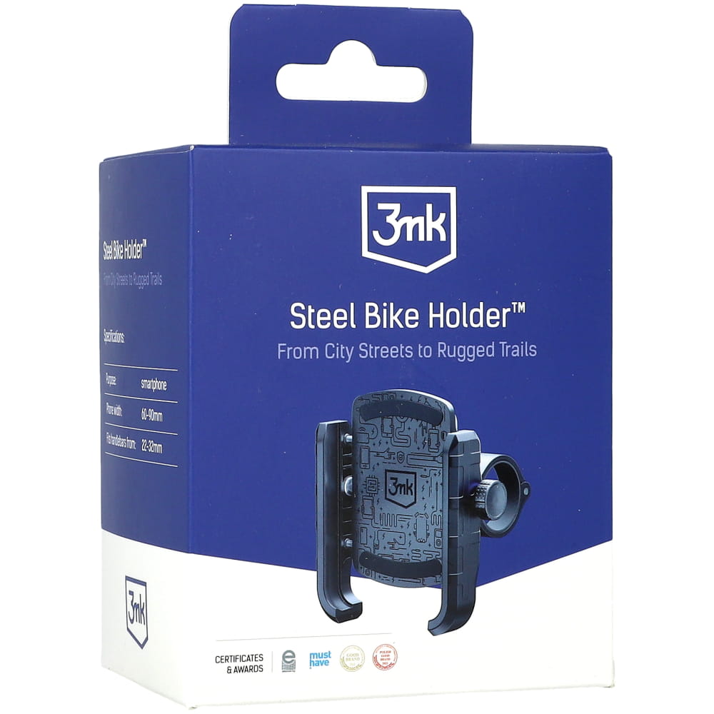 Fahrradhalterung 3MK Steel Bike Holder, universal, Schwarz