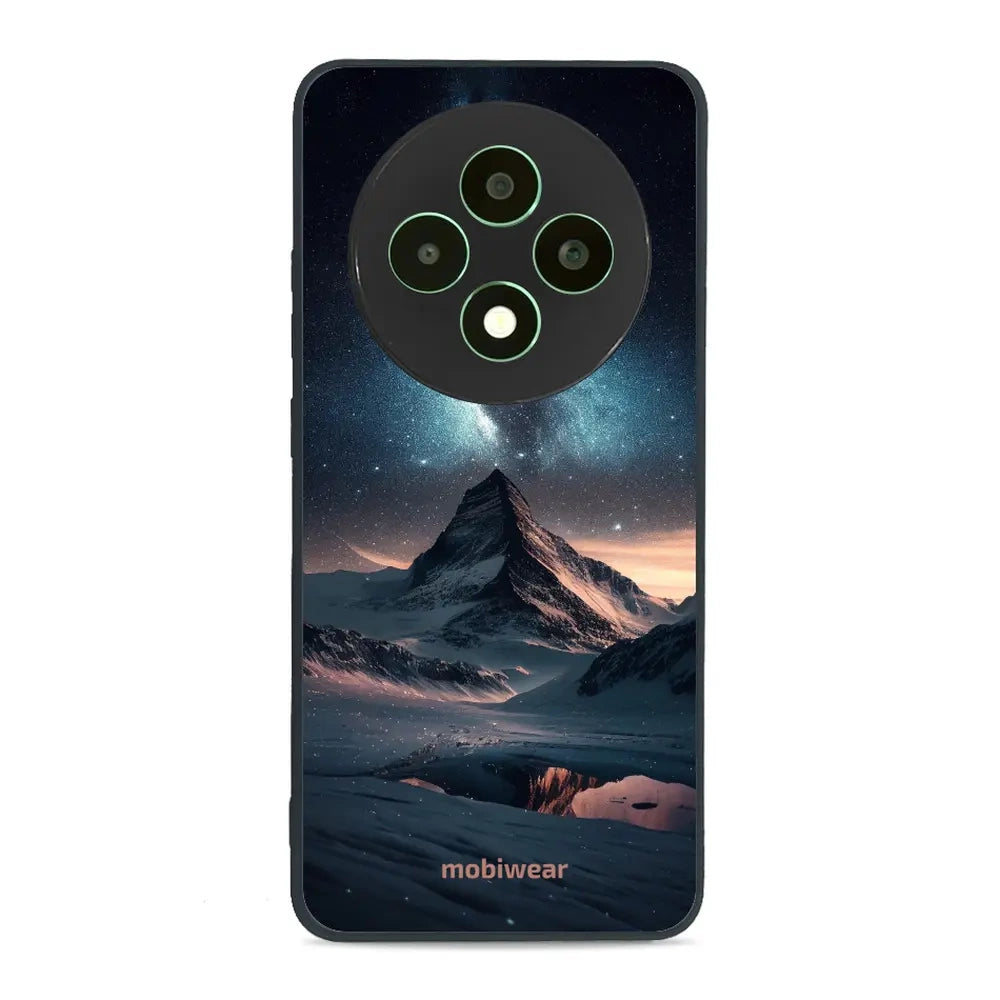 Handyhülle für Oppo Reno 12 F, Mobiwear Glossy Case, Nachtberg