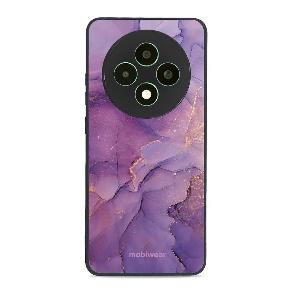 Handyhülle für Oppo Reno 12 F, Mobiwear Glossy Case, Violett