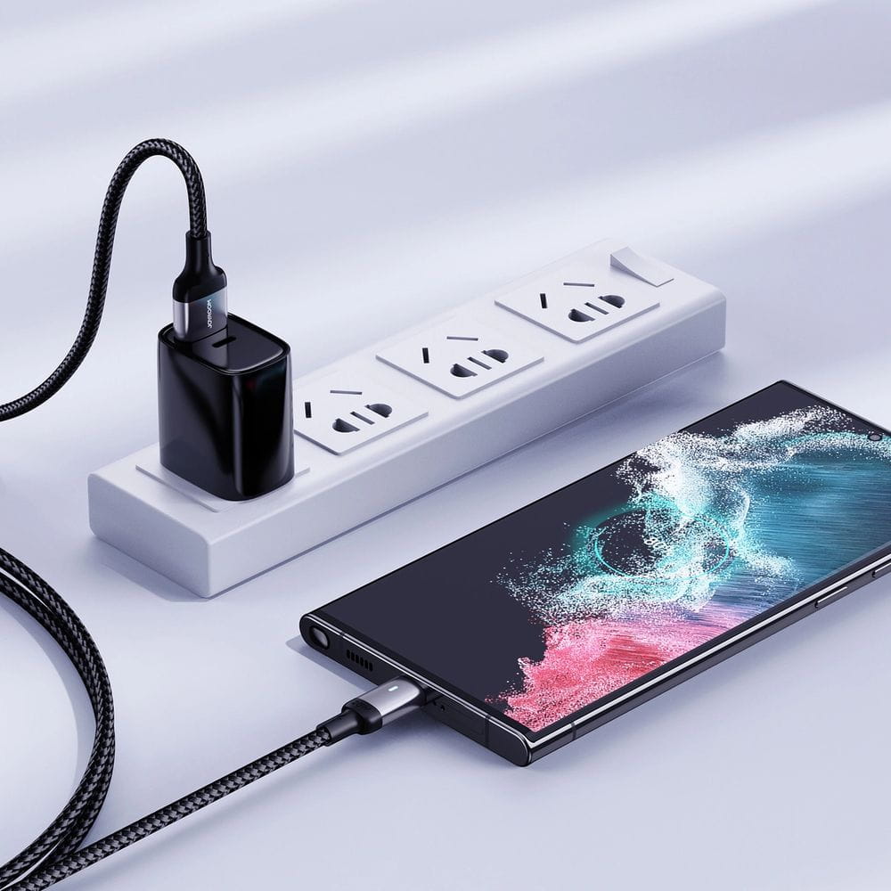 Ladekabel / Datenkabel USB-A zu USB-C, Joyroom A10 Series, 3A, 1.2m, Schwarz