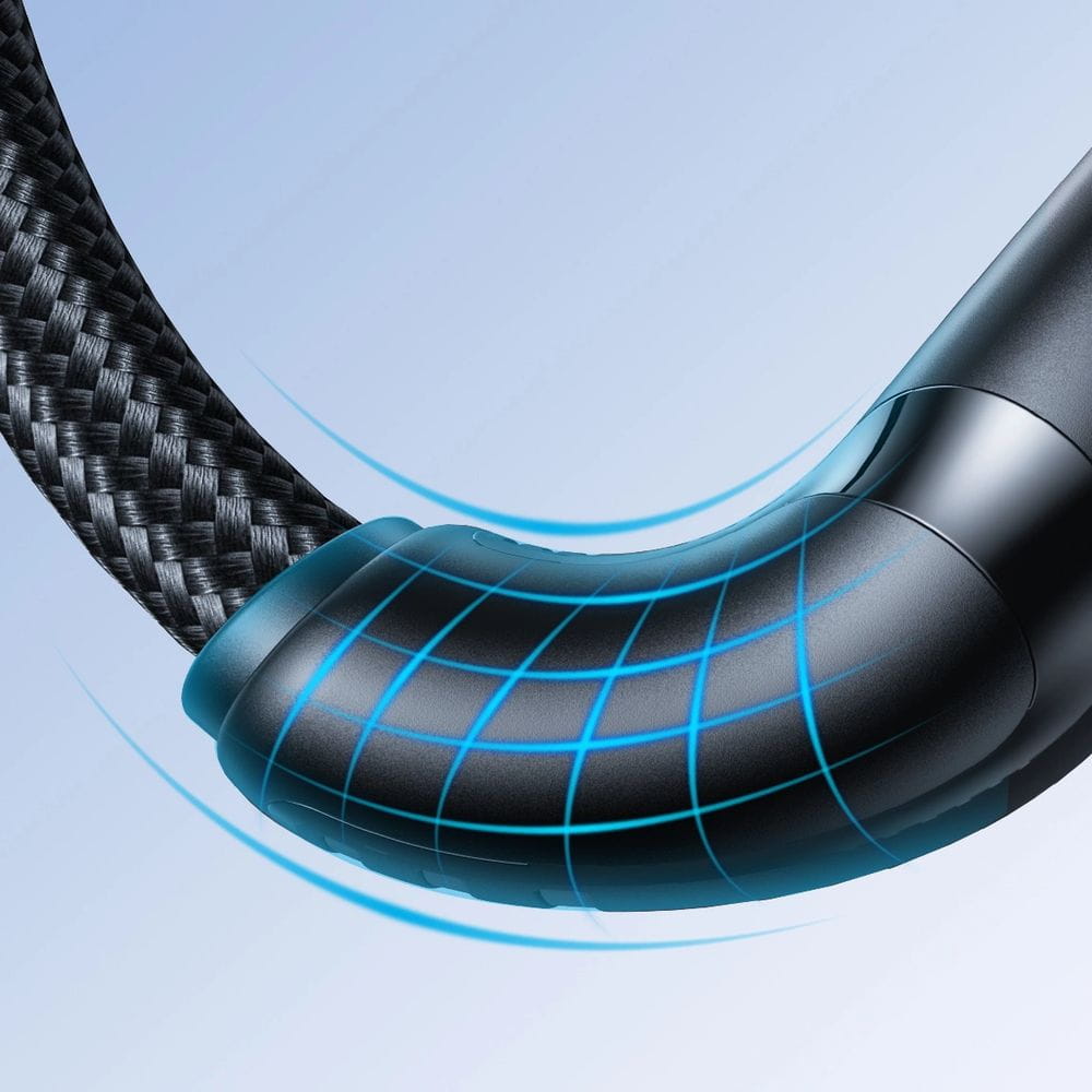 Ladekabel / Datenkabel USB-C zu Lightning, Joyroom Surpass Series, 3A, 25cm, Schwarz
