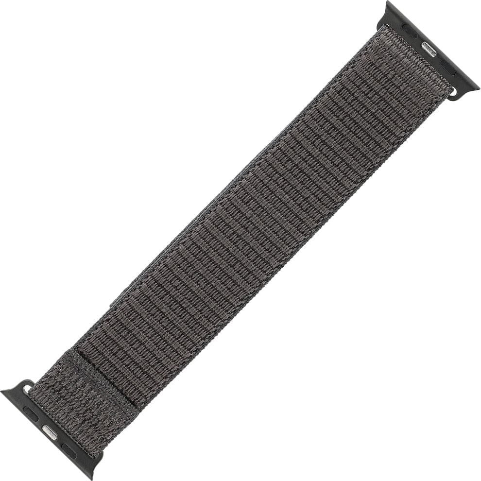 Armband für Apple Watch Ultra 4/3/2/1 49 mm, Fixed Nylon Strap, Dunkelgrau