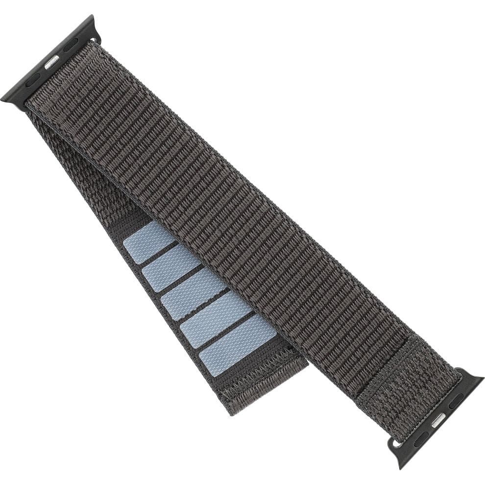Armband für Apple Watch Ultra 4/3/2/1 49 mm, Fixed Nylon Strap, Dunkelgrau