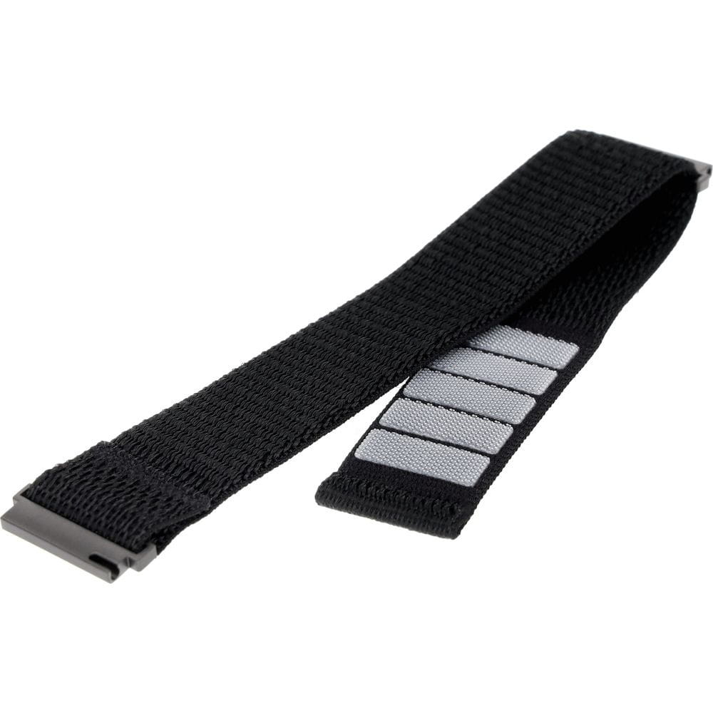 Armband für Smartwatch, Fixed Sporty Strap 20mm, Schwarz