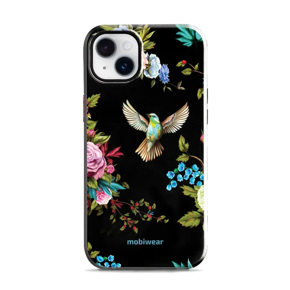 Handyhülle für iPhone 14 Plus, Mobiwear Elite Pro, Nachtkolibri