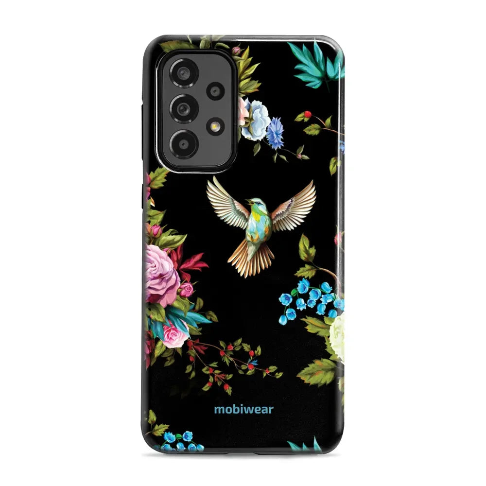 Handyhülle für Galaxy A33 5G, Mobiwear Elite Pro, Nachtkolibri
