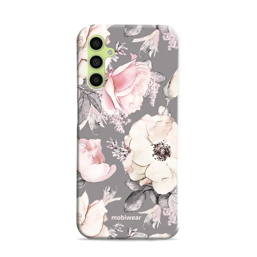 Handyhülle für Galaxy A34 5G, Mobiwear Elite Pro, Rosa-Blumig
