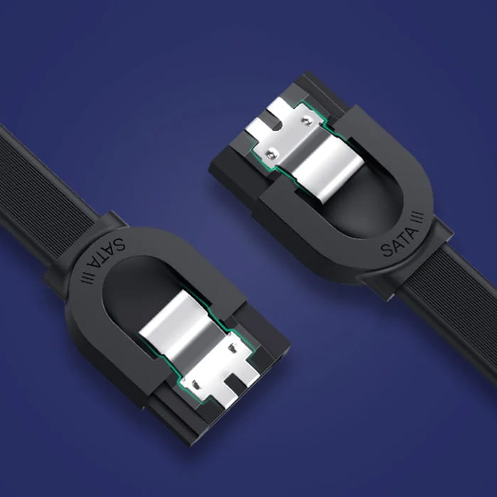 Kabel für SATA 3.0-Laufwerk Ugreen, 0,5m, Schwarz