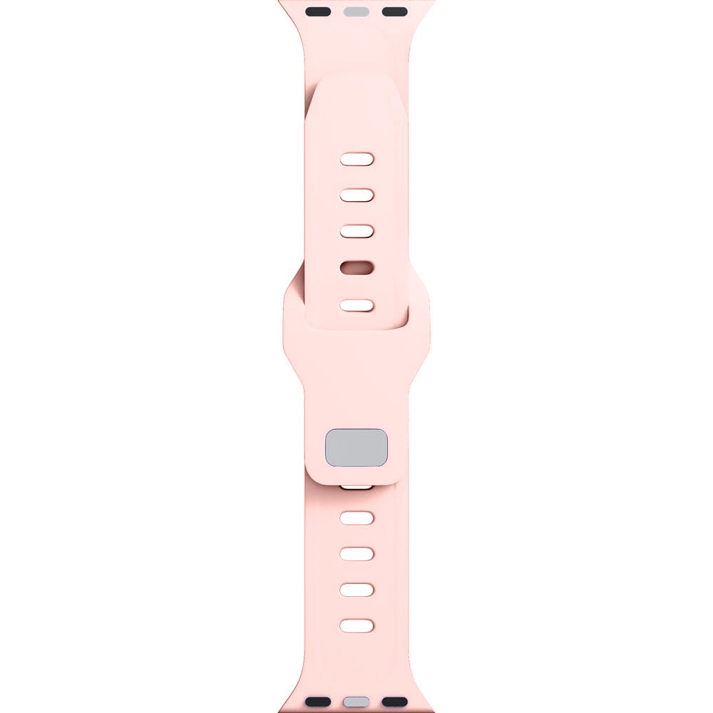 Armband für Apple Watch 49/46/45/44 mm, 3mk Silicone Watch Strap, Rosa
