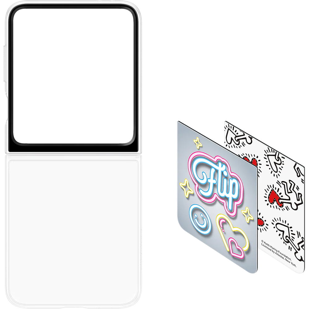 Handyhülle für Galaxy Z Flip7 FE / Z Flip6, Samsung FlipSuit, Transparent