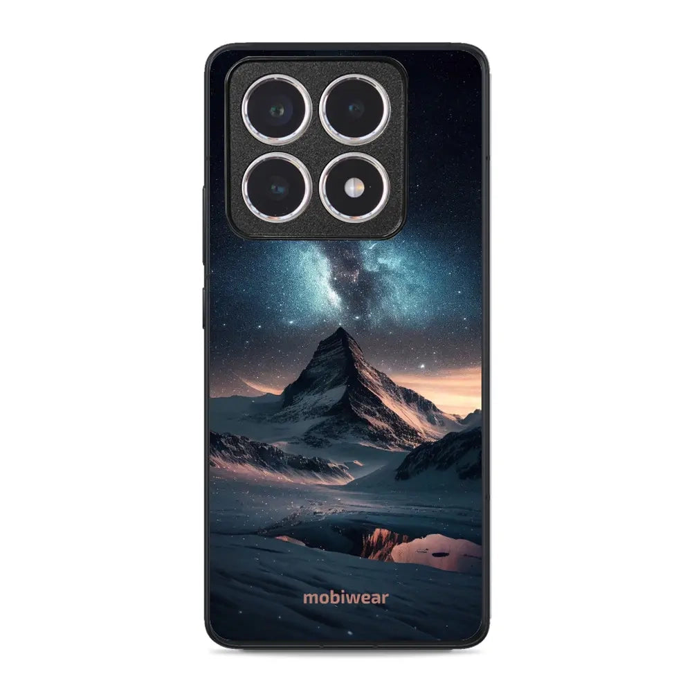 Handyhülle für Xiaomi 14T, Mobiwear Glossy Case, Nachtberg