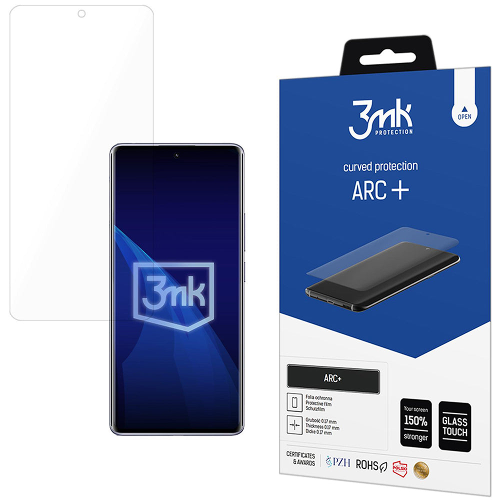 Schutzfolie für Redmi Note 14 Pro 4G, 3mk ARC+