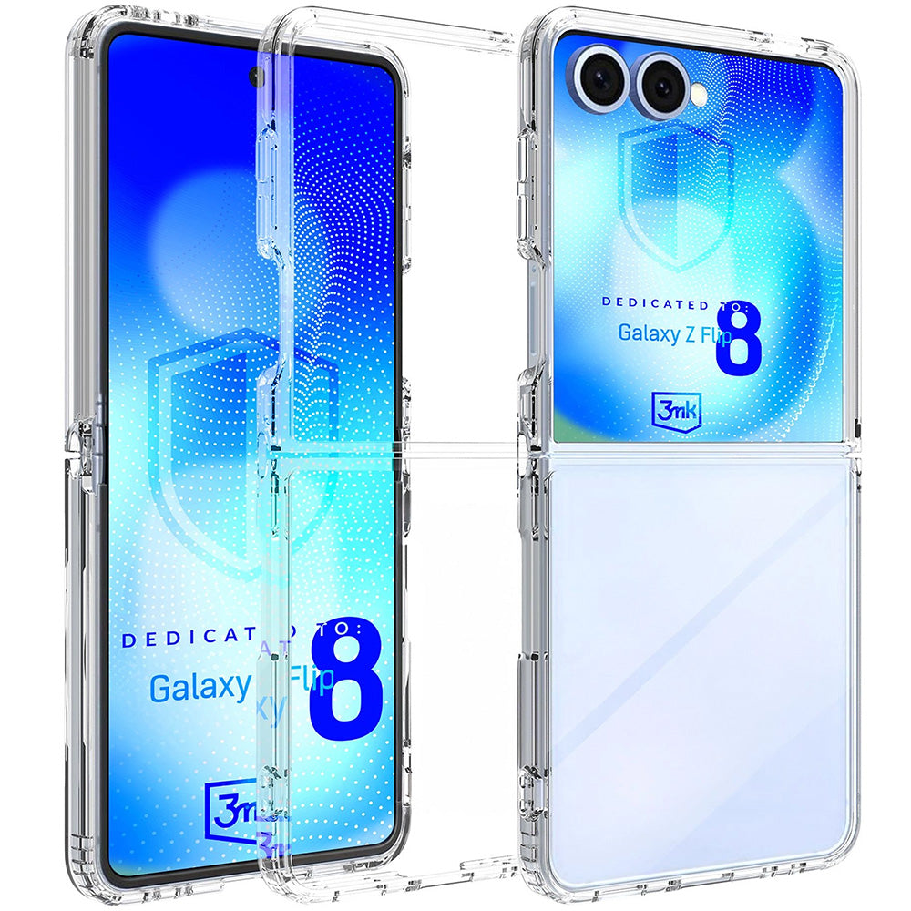 Handyhülle für Galaxy Z Flip8, 3mk Armor Case, Transparent