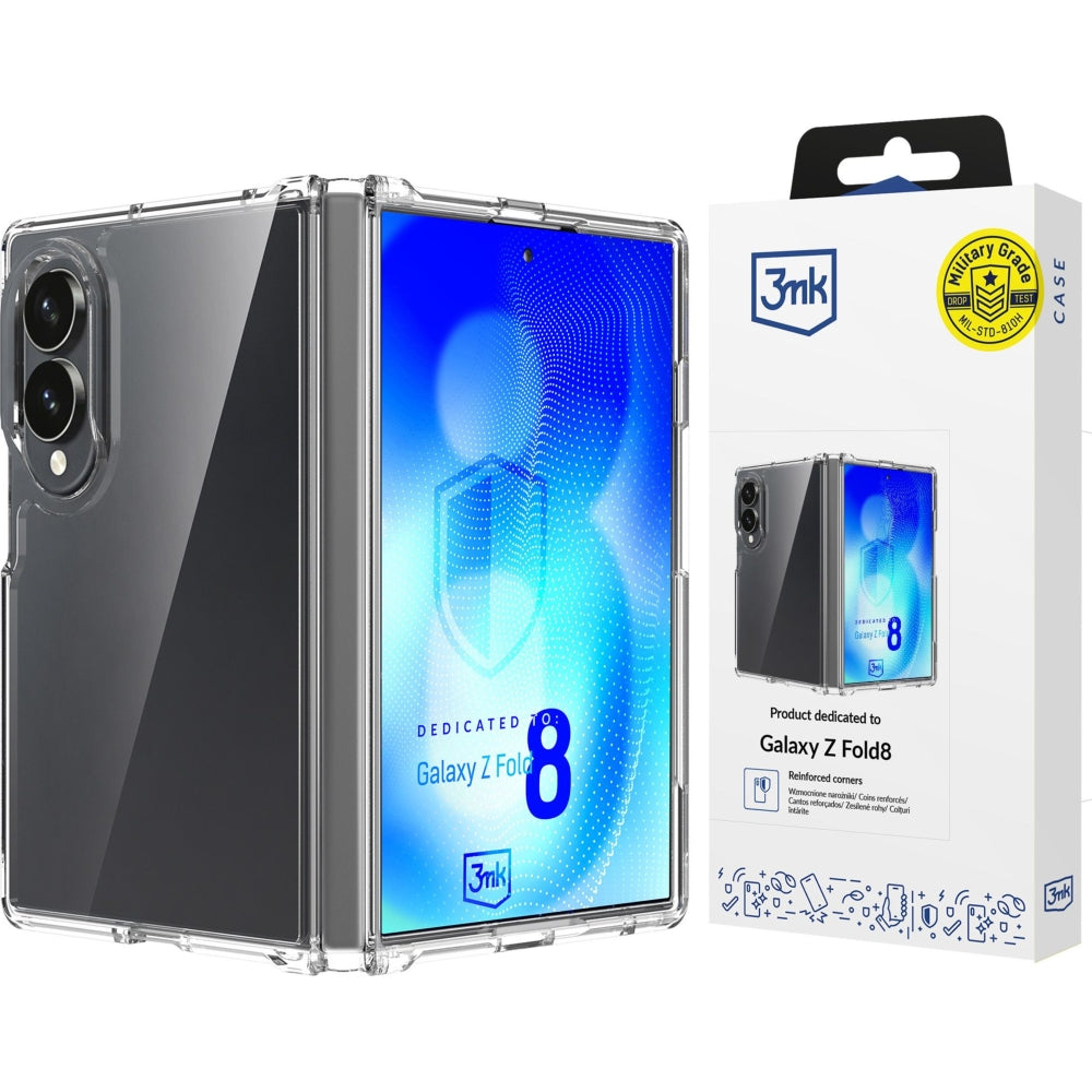Handyhülle für Samssung Galaxy Z Fold8, 3mk Armor Case, Transparent