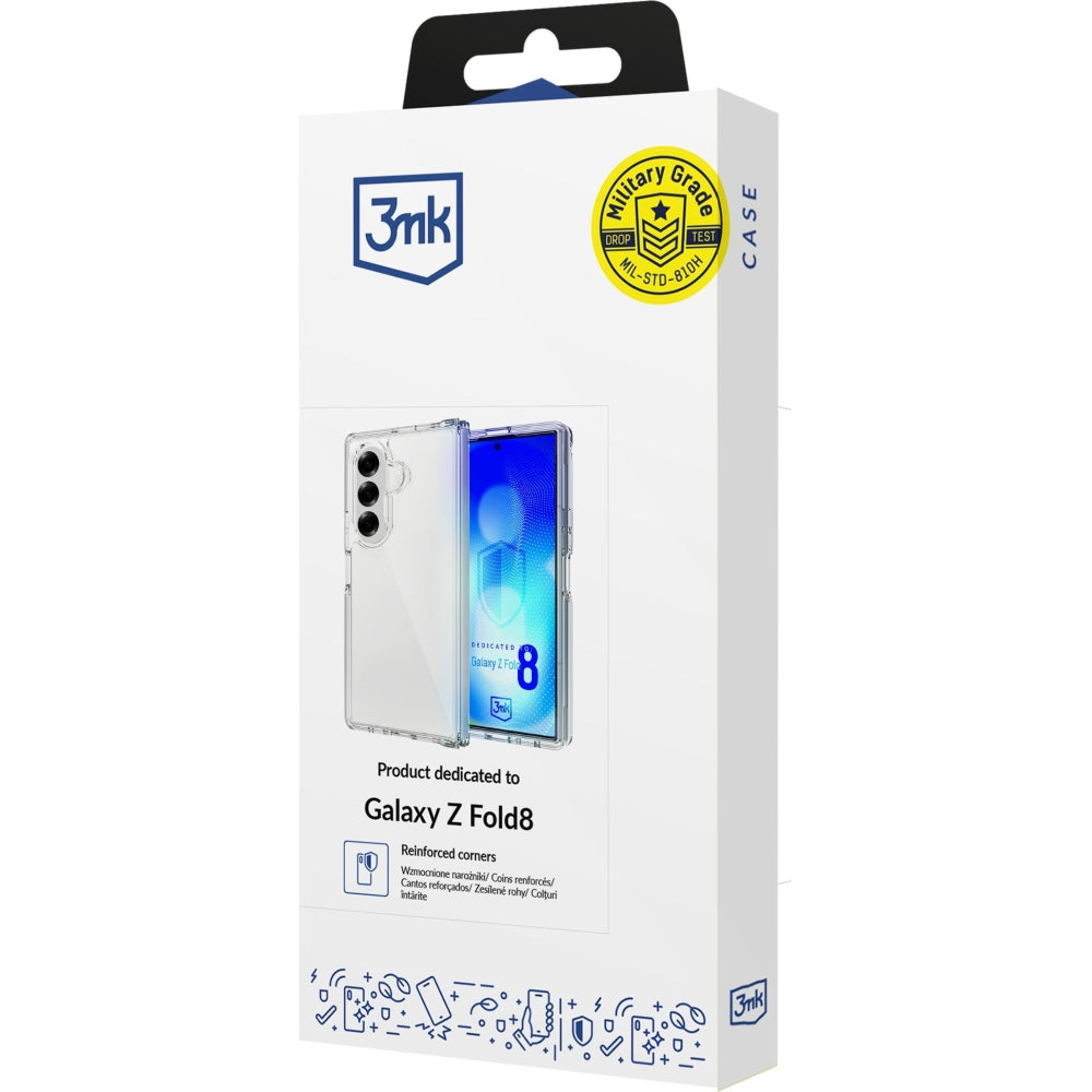 Handyhülle für Samssung Galaxy Z Fold8 Ultra, 3mk Armor Case, Transparent